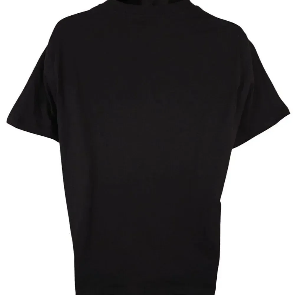 Flaming Skull T Shirt Mens Size Large Black Halloween Fire Skeleton